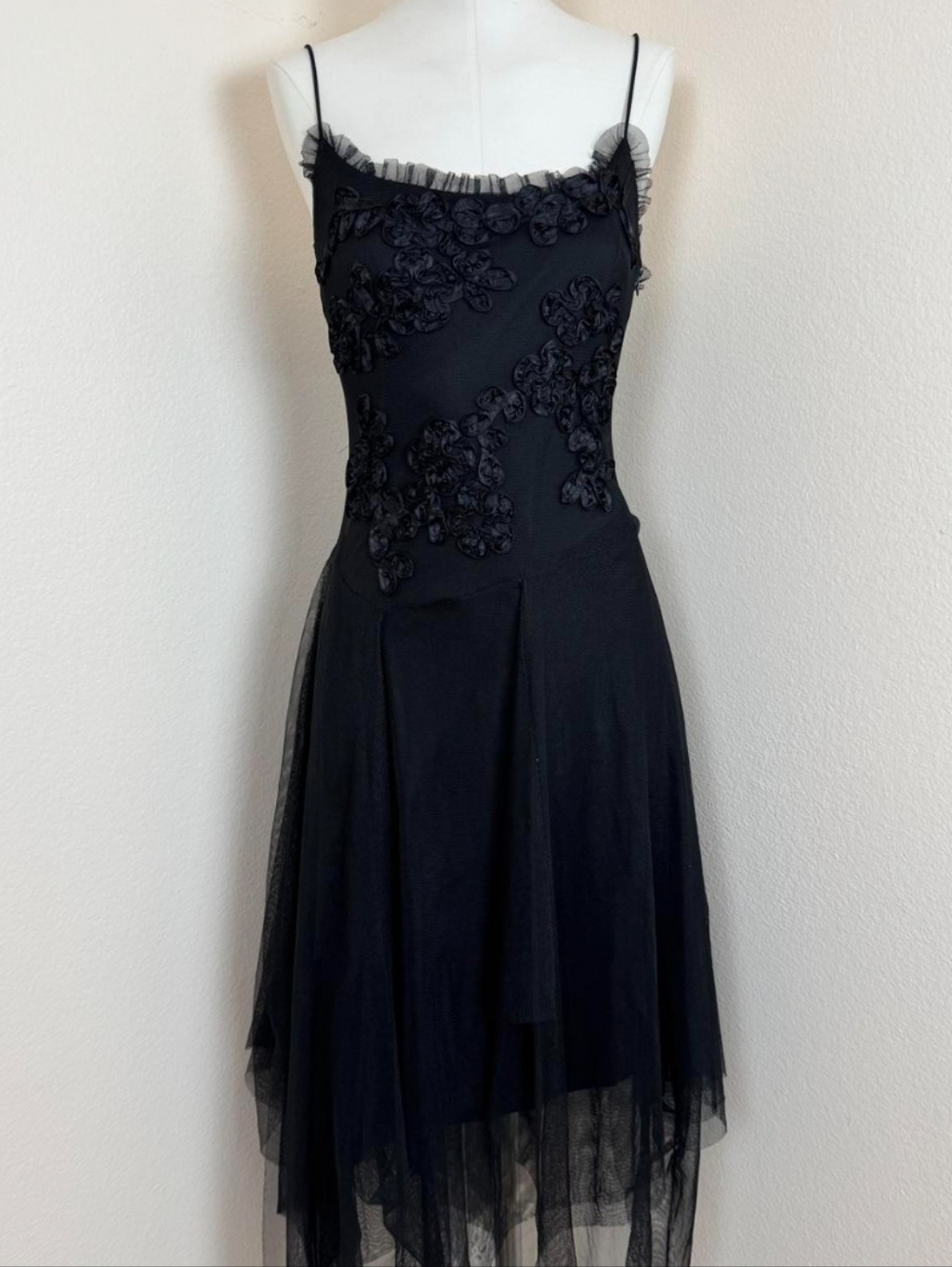 Sténay Tulle Prom Dress With Floral Appliques